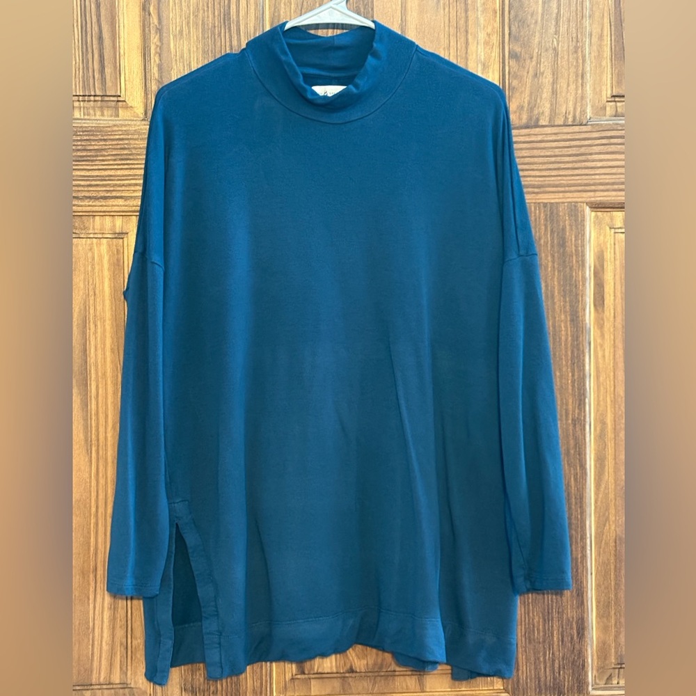 Lou Grey for Loft Long Sleeve Turtleneck Top